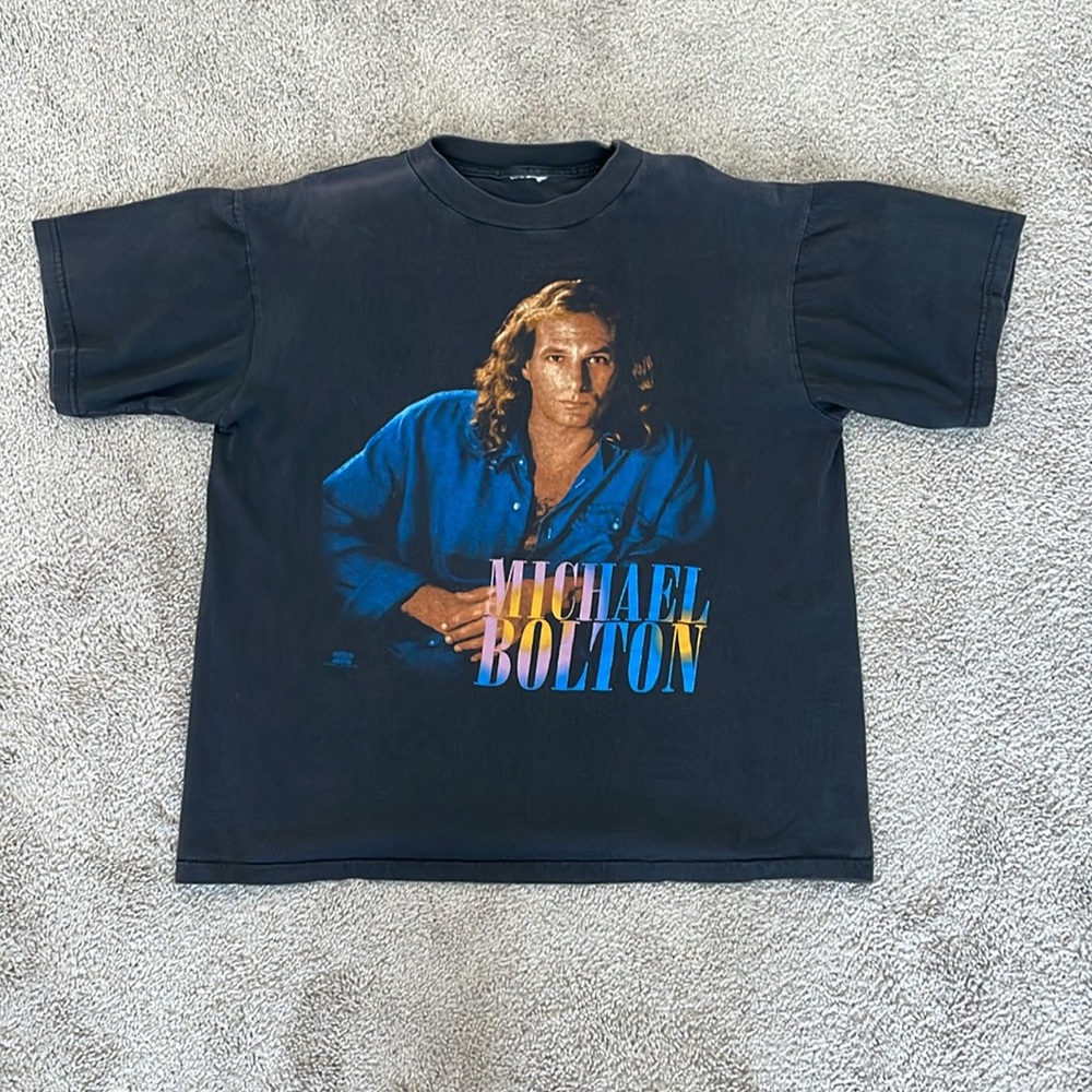 1995 Michael Bolton Tour band T-Shirt / Large